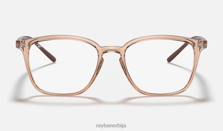 Ray-Ban рб7185 P0HP2414 наочаре углачан светлосмеђи мушкарци