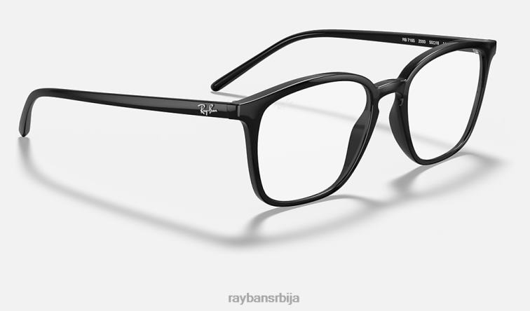 Ray-Ban рб7185 P0HP2415 наочаре углачана црна мушкарци