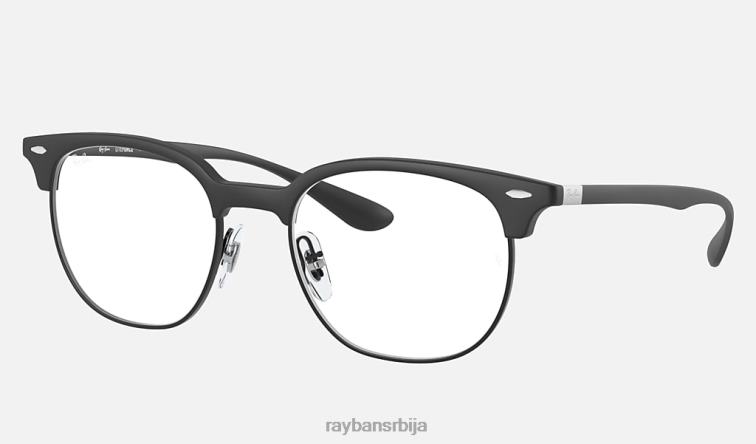 Ray-Ban рб7186 оптицс P0HP1990 наочаре мат песак црна мушкарци