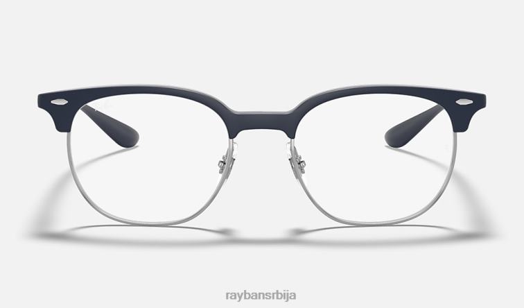 Ray-Ban рб7186 оптицс P0HP1992 наочаре мат песак тамноплаве боје мушкарци
