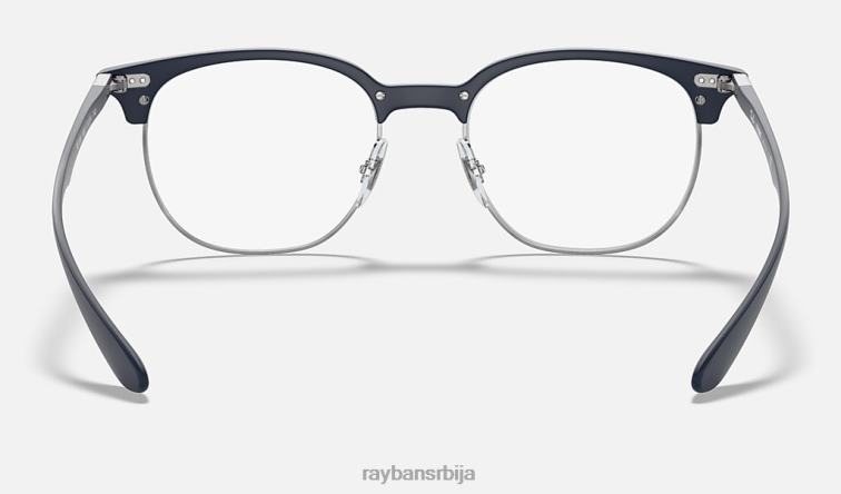 Ray-Ban рб7186 оптицс P0HP1992 наочаре мат песак тамноплаве боје мушкарци