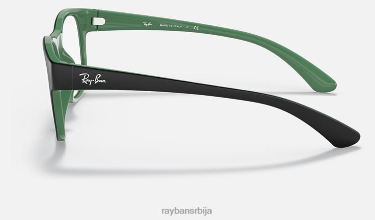 Ray-Ban рб7191 оптицс P0HP2040 наочаре мат црна мушкарци