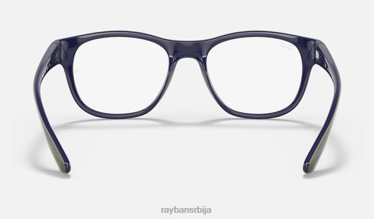 Ray-Ban рб7191 оптицс P0HP2042 наочаре мат зелена мушкарци