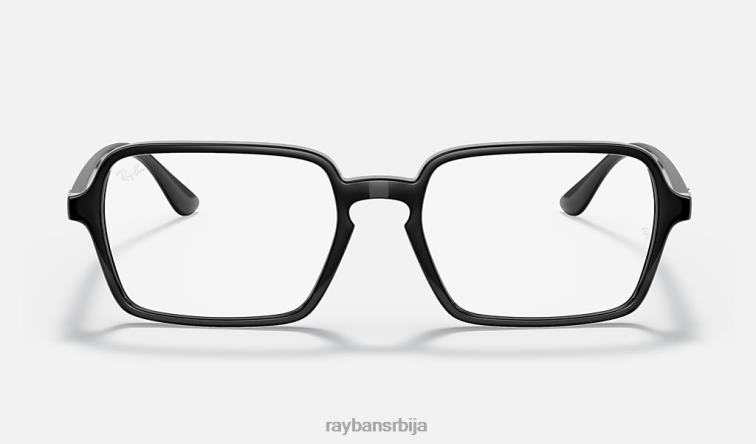 Ray-Ban рб7198 оптицс P0HP1885 наочаре углачана црна мушкарци