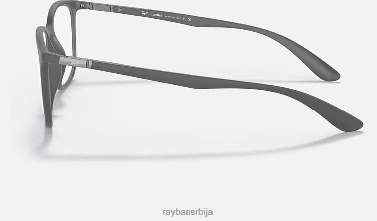 Ray-Ban рб7199 оптицс P0HP1973 наочаре мат сива мушкарци