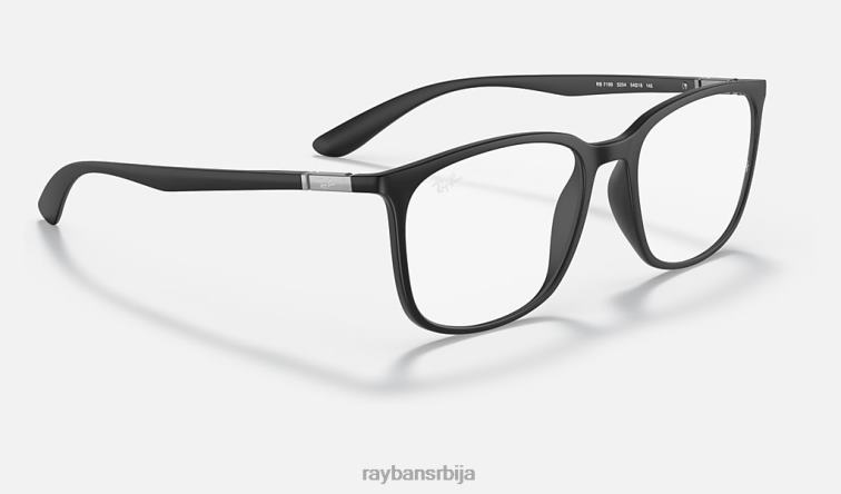 Ray-Ban рб7199 оптицс P0HP1976 наочаре мат црна мушкарци