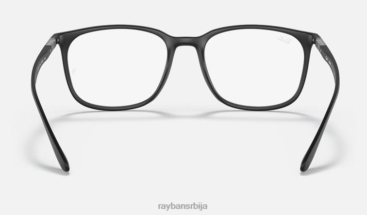 Ray-Ban рб7199 оптицс P0HP1976 наочаре мат црна мушкарци