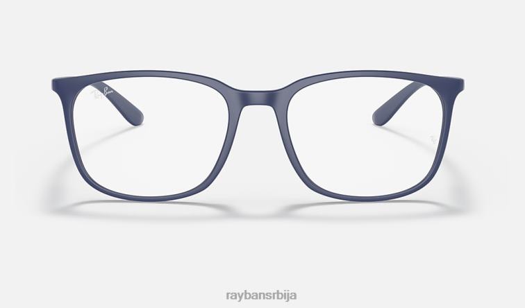 Ray-Ban рб7199 оптицс P0HP1977 наочаре мат тамно плава мушкарци
