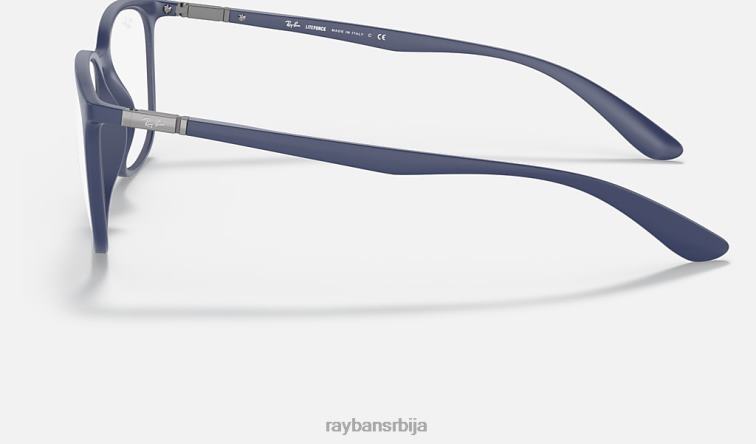 Ray-Ban рб7199 оптицс P0HP1977 наочаре мат тамно плава мушкарци