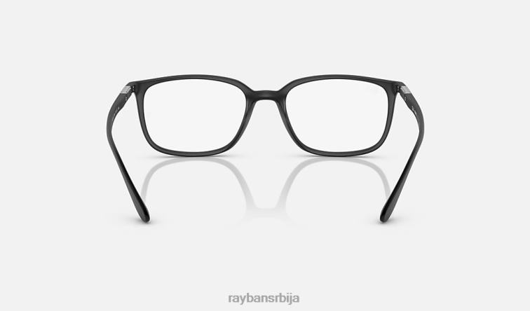 Ray-Ban рб7208 оптицс P0HP2187 наочаре мат црна мушкарци
