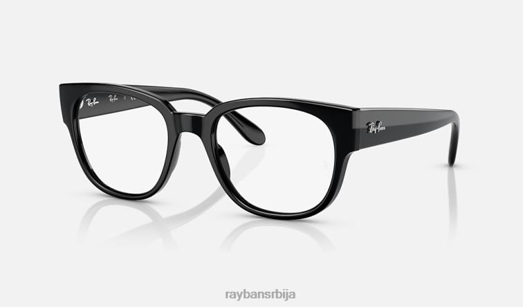 Ray-Ban рб7210 оптицс P0HP2172 наочаре углачана црна мушкарци