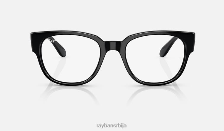 Ray-Ban рб7210 оптицс P0HP2172 наочаре углачана црна мушкарци