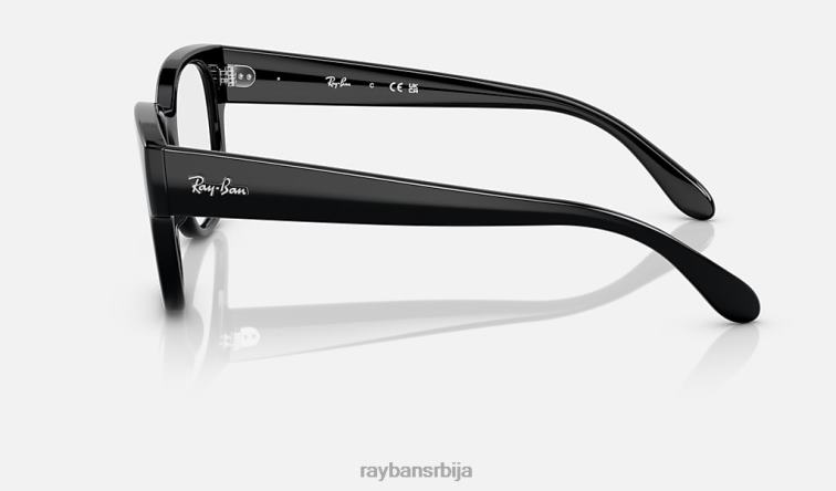 Ray-Ban рб7210 оптицс P0HP2172 наочаре углачана црна мушкарци