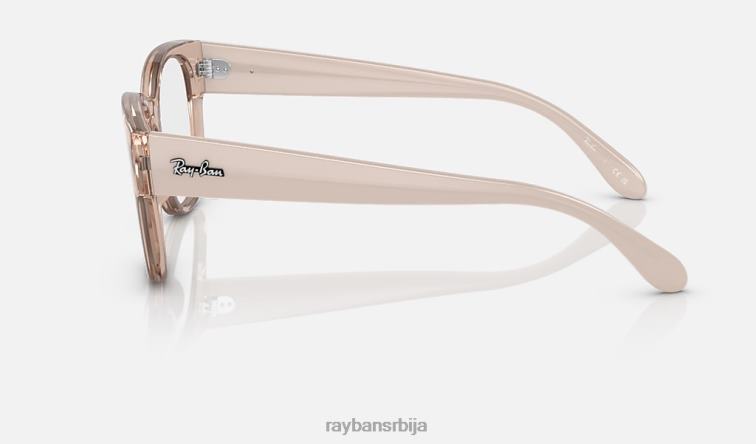 Ray-Ban рб7210 оптицс P0HP2175 наочаре углачан алабастер мушкарци