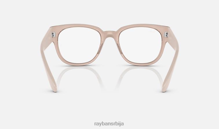 Ray-Ban рб7210 оптицс P0HP2175 наочаре углачан алабастер мушкарци