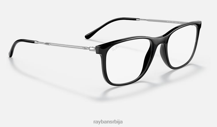 Ray-Ban рб7244 оптицс P0HP2432 наочаре углачана црна мушкарци