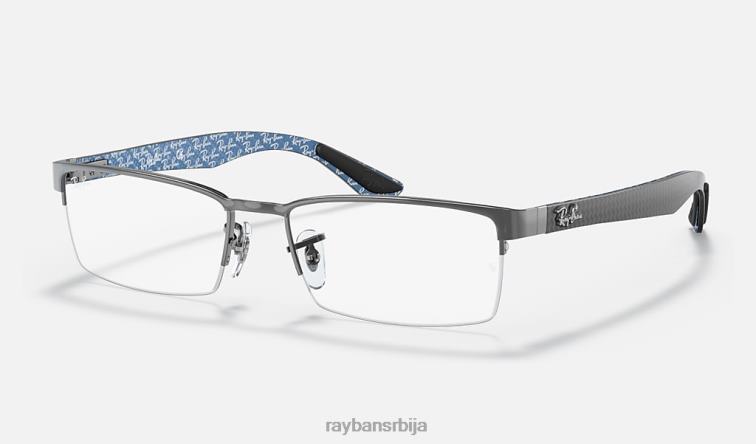 Ray-Ban рб8412 оптицс P0HP2234 наочаре углачан гунметал мушкарци