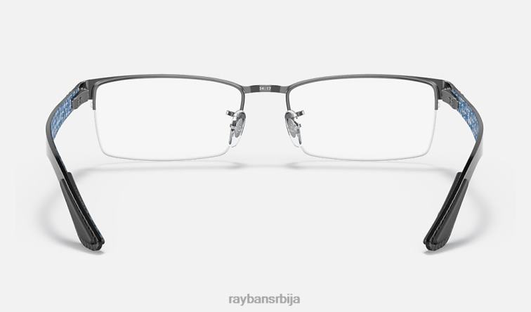 Ray-Ban рб8412 оптицс P0HP2234 наочаре углачан гунметал мушкарци