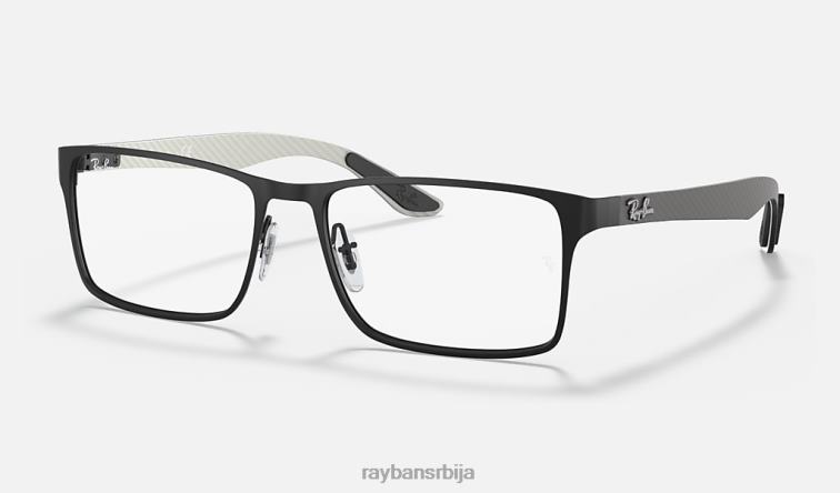 Ray-Ban рб8415 оптицс P0HP2255 наочаре мат црна мушкарци