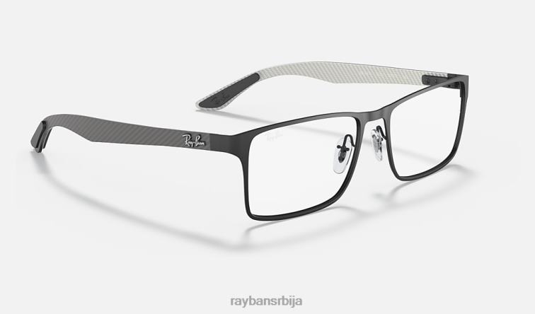 Ray-Ban рб8415 оптицс P0HP2255 наочаре мат црна мушкарци