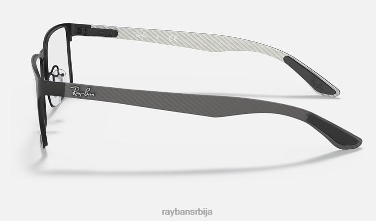 Ray-Ban рб8415 оптицс P0HP2255 наочаре мат црна мушкарци