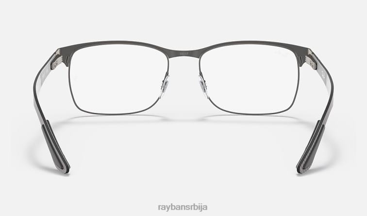 Ray-Ban рб8416 оптицс P0HP2378 наочаре мат гунметал мушкарци