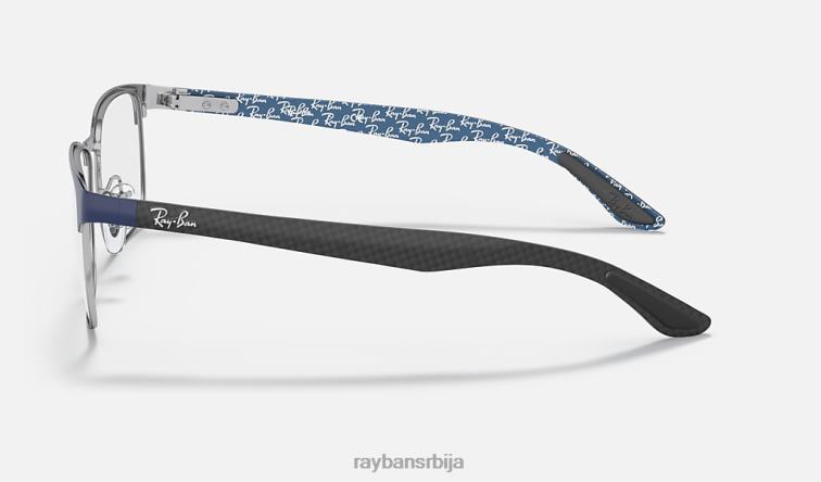 Ray-Ban рб8416 оптицс P0HP2380 наочаре мат плава мушкарци