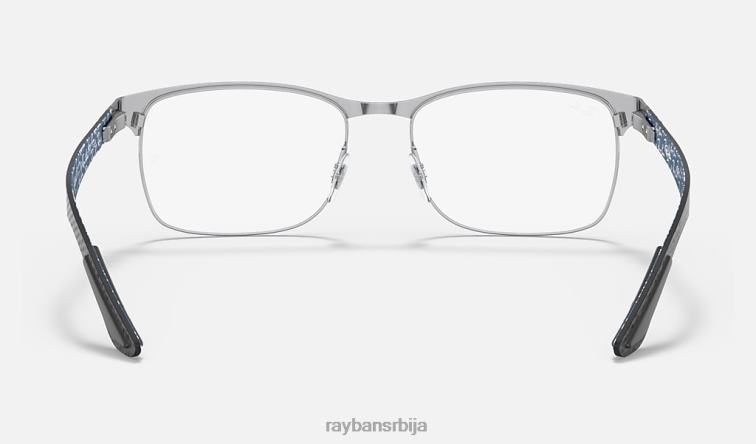 Ray-Ban рб8416 оптицс P0HP2380 наочаре мат плава мушкарци