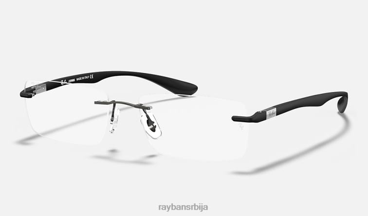 Ray-Ban рб8724 оптицс P0HP2270 наочаре мат гунметал мушкарци
