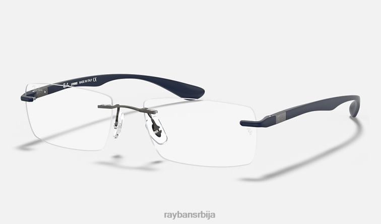Ray-Ban рб8724 оптицс P0HP2272 наочаре мат гунметал мушкарци