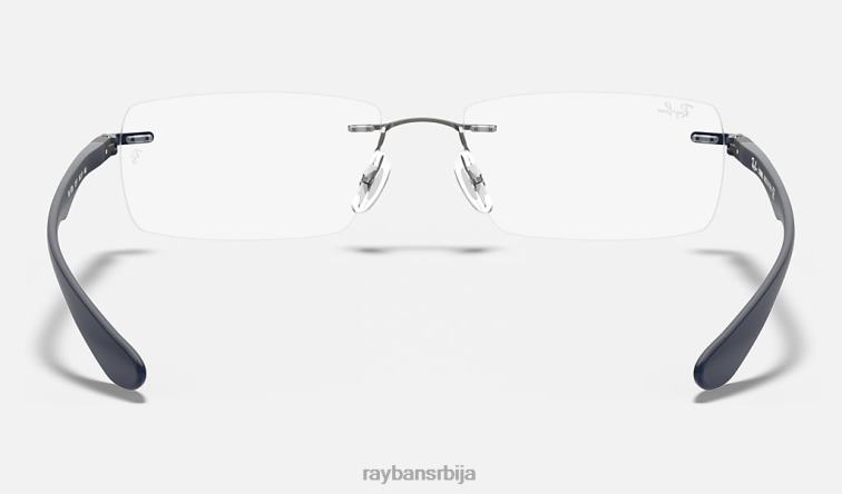 Ray-Ban рб8724 оптицс P0HP2272 наочаре мат гунметал мушкарци