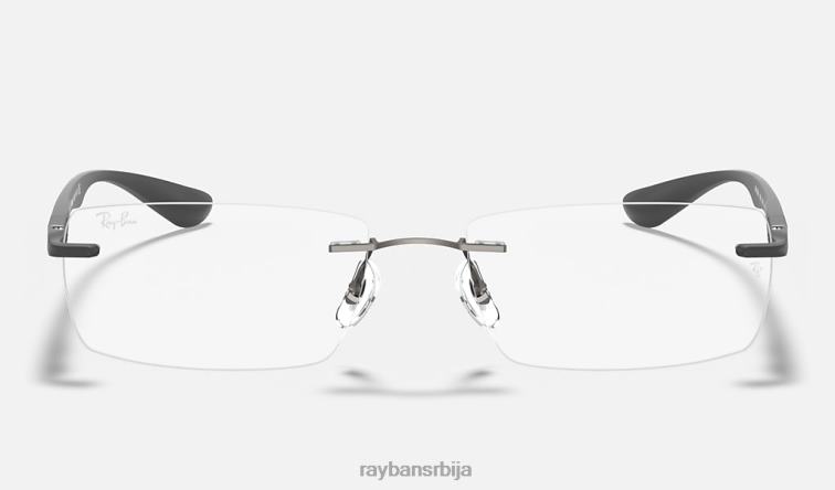 Ray-Ban рб8724 оптицс P0HP2273 наочаре углачан гунметал мушкарци