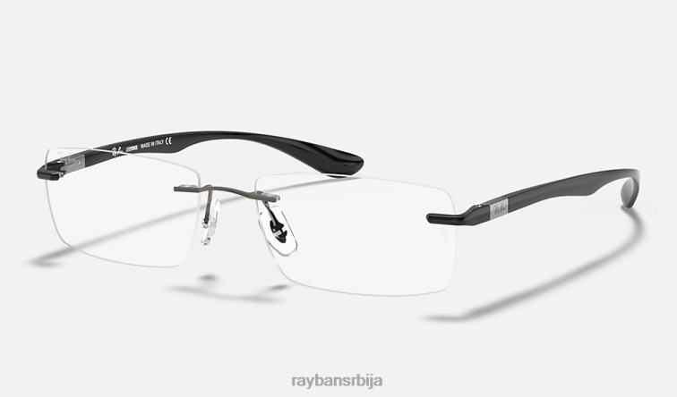 Ray-Ban рб8724 оптицс P0HP2274 наочаре углачан гунметал мушкарци