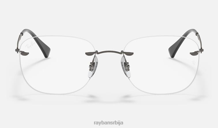 Ray-Ban рб8748 оптицс P0HP2282 наочаре мат гунметал мушкарци