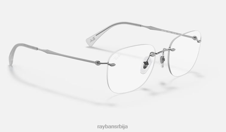 Ray-Ban рб8748 оптицс P0HP2283 наочаре углачан гунметал мушкарци