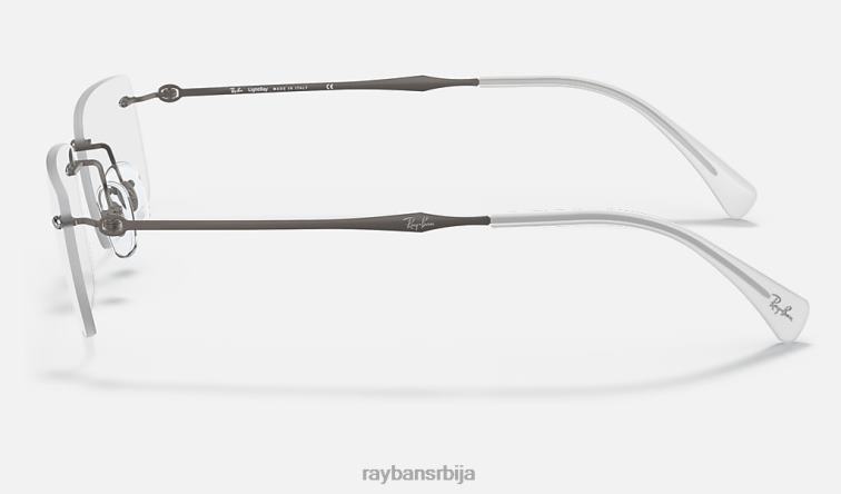 Ray-Ban рб8755 оптицс P0HP2293 наочаре углачан гунметал мушкарци