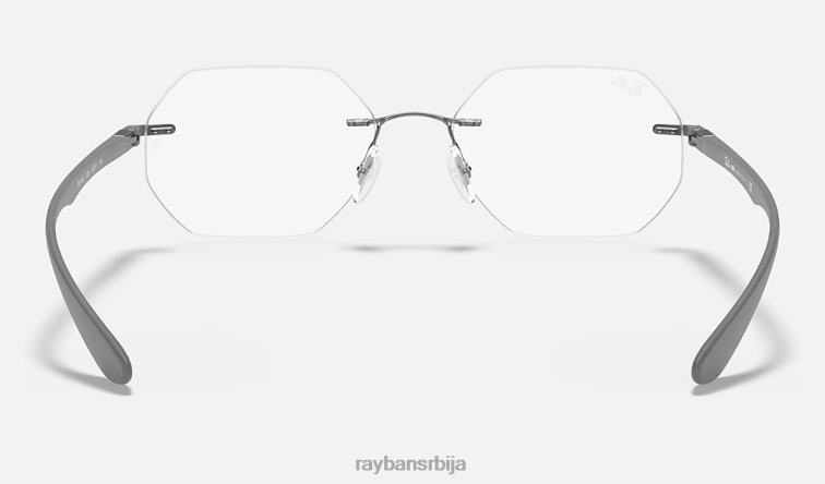 Ray-Ban рб8765 оптицс P0HP2409 наочаре углачан гунметал мушкарци