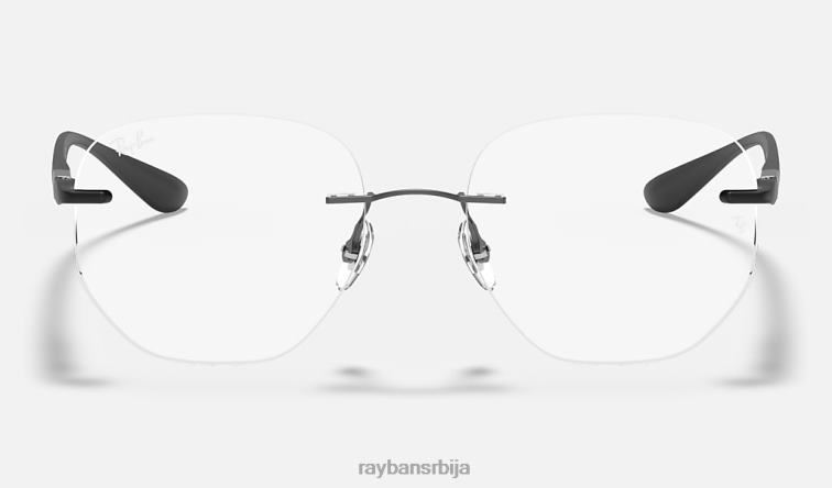 Ray-Ban рб8766 оптицс P0HP2407 наочаре мат гунметал мушкарци