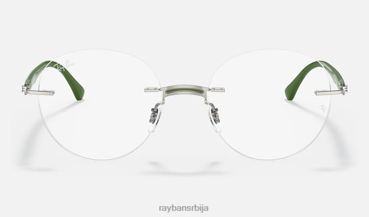 Ray-Ban рб8768 оптицс P0HP2472 наочаре углачан војнички зелени мушкарци