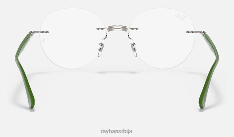 Ray-Ban рб8768 оптицс P0HP2472 наочаре углачан војнички зелени мушкарци