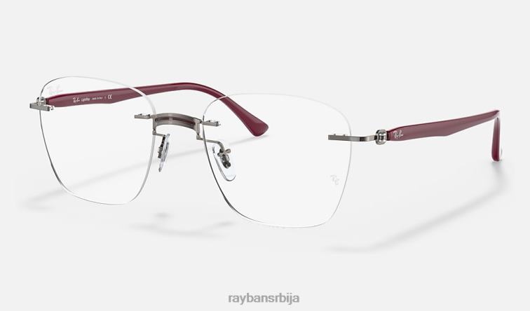 Ray-Ban рб8769 оптицс P0HP2463 наочаре углачан гунметал мушкарци