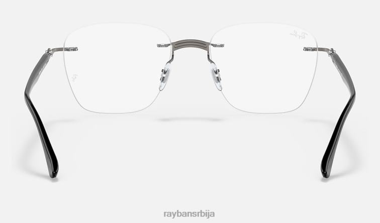 Ray-Ban рб8769 оптицс P0HP2466 наочаре углачана црна мушкарци