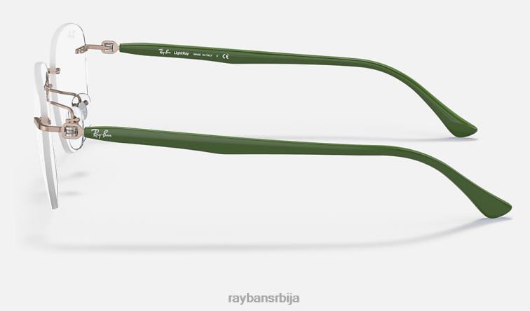 Ray-Ban рб8769 оптицс P0HP2467 наочаре углачан војнички зелени мушкарци
