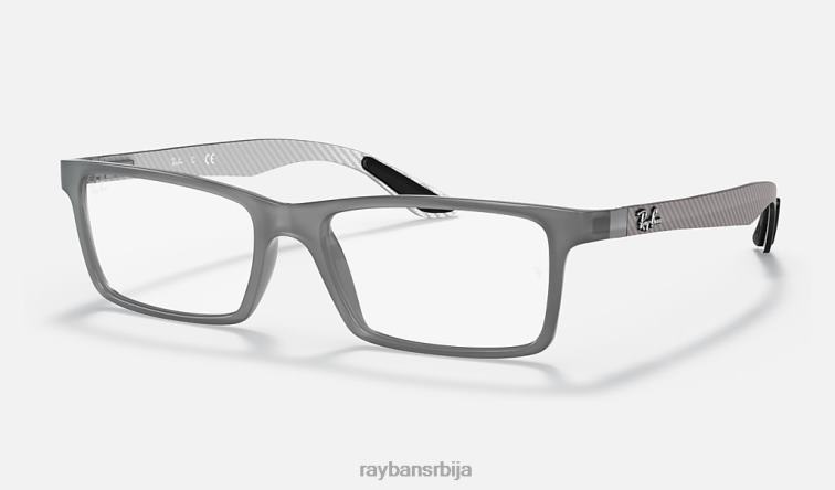 Ray-Ban рб8901 оптицс P0HP2260 наочаре мат сива мушкарци