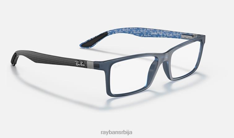 Ray-Ban рб8901 оптицс P0HP2261 наочаре мат плава мушкарци