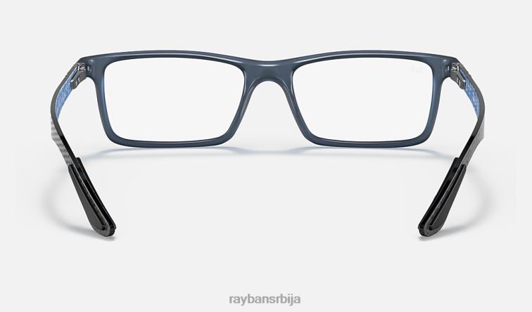 Ray-Ban рб8901 оптицс P0HP2261 наочаре мат плава мушкарци