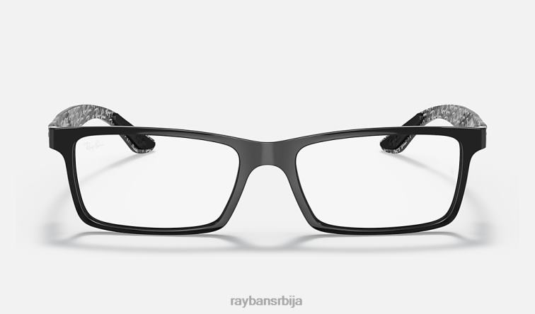 Ray-Ban рб8901 оптицс P0HP2263 наочаре углачана црна мушкарци