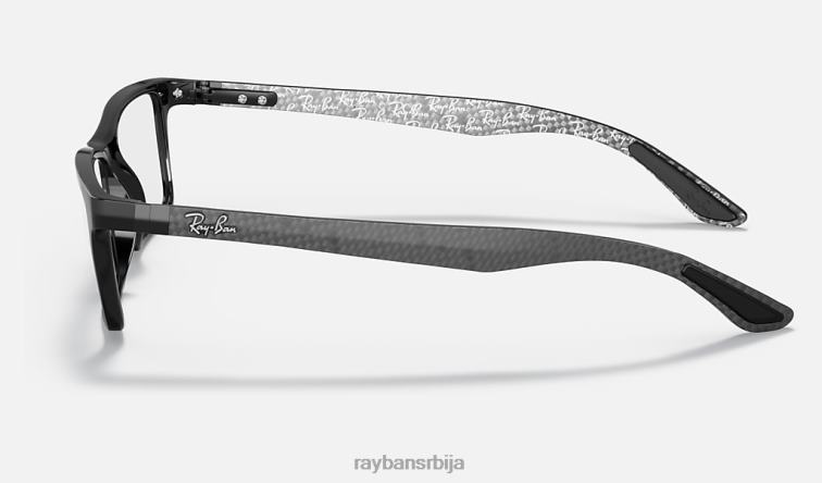 Ray-Ban рб8901 оптицс P0HP2263 наочаре углачана црна мушкарци