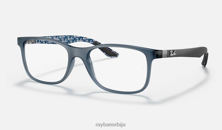 Ray-Ban рб8903 оптицс P0HP2513 наочаре мат плава мушкарци