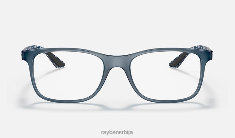 Ray-Ban рб8903 оптицс P0HP2513 наочаре мат плава мушкарци